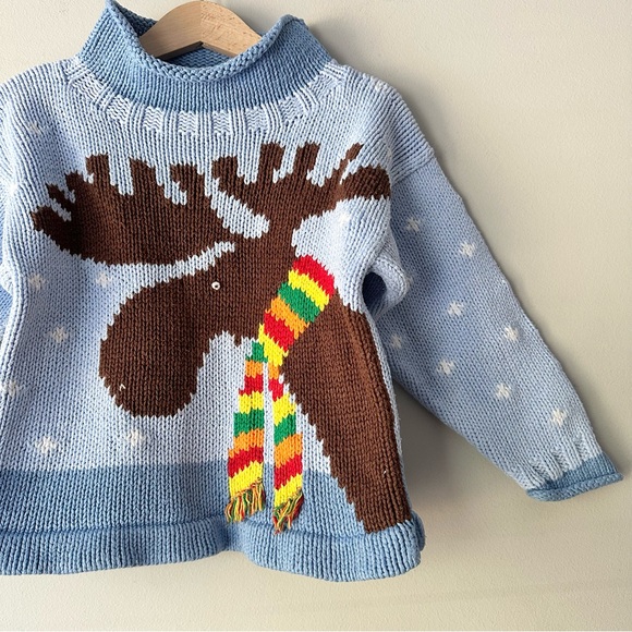 Claver Moose Knit Sweater - Picture 2 of 6